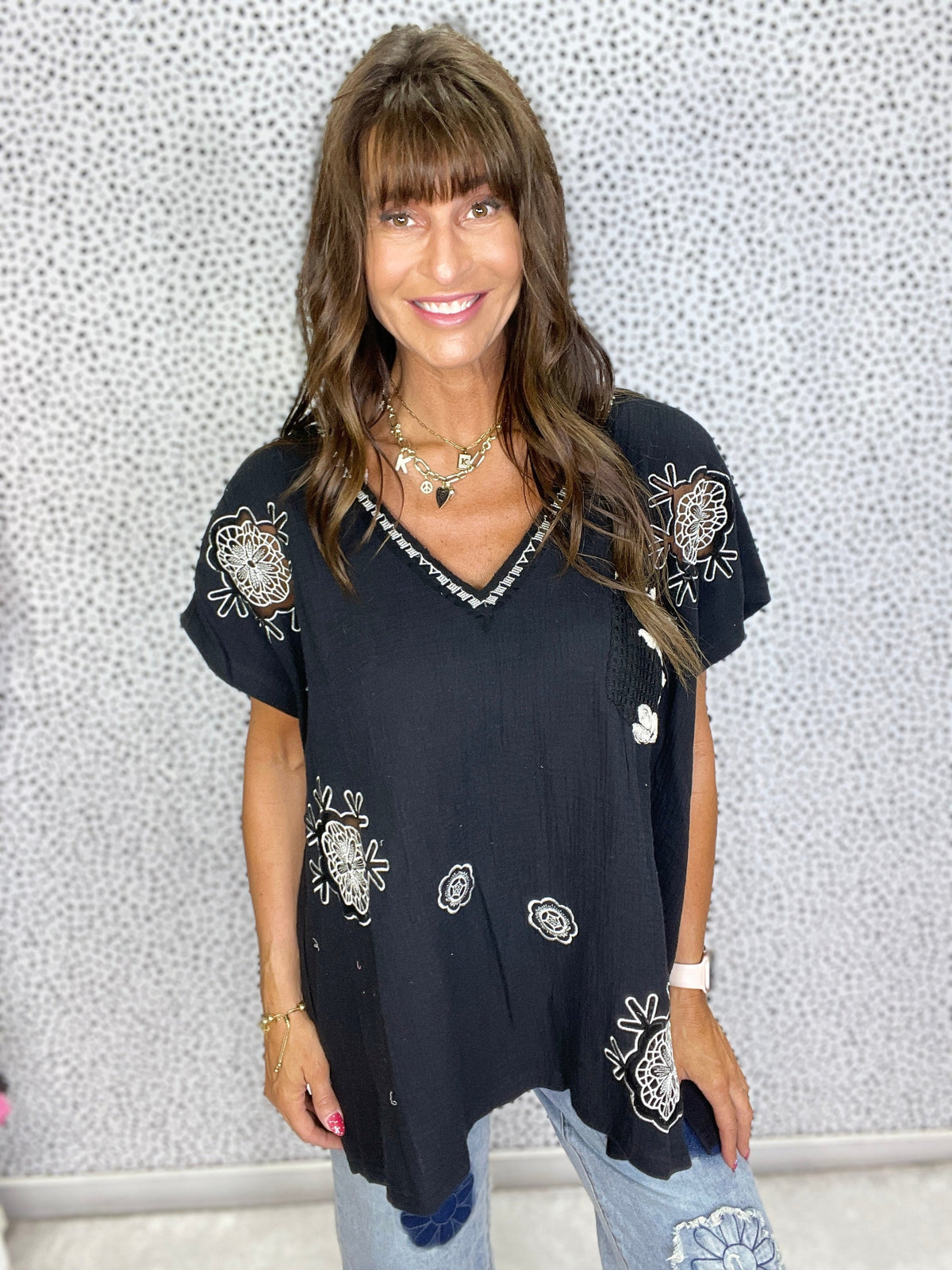 Pol The Sunlit Bloom Relaxed Fit Top in 3 Colors *Final Sale*