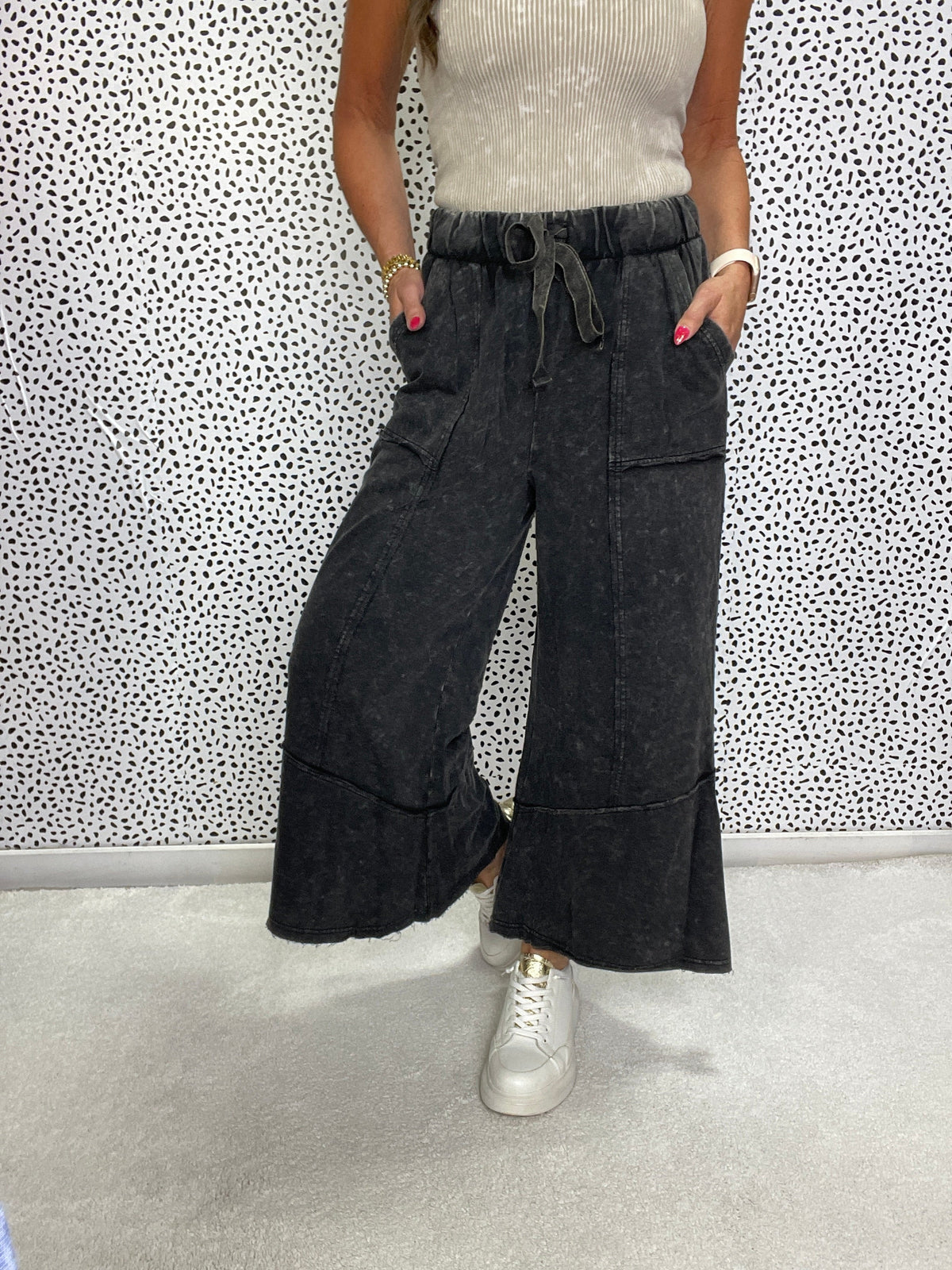 Squeeze The Day Flare Pants In 3 Colors