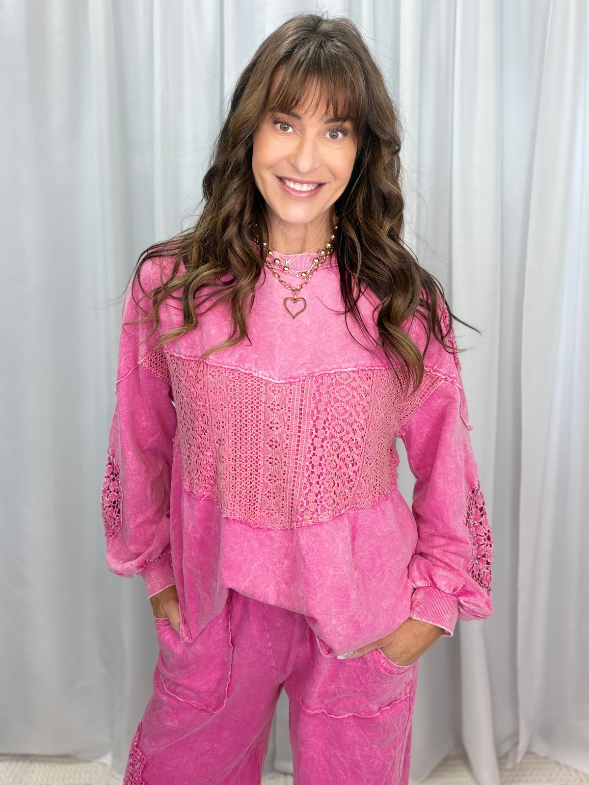 What You're Looking For Mineral Washed Long Sleeve Top In 5 Colors