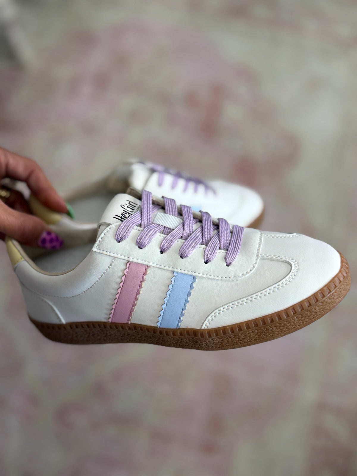Corkys Heads Up Sneakers In Pastel Combo