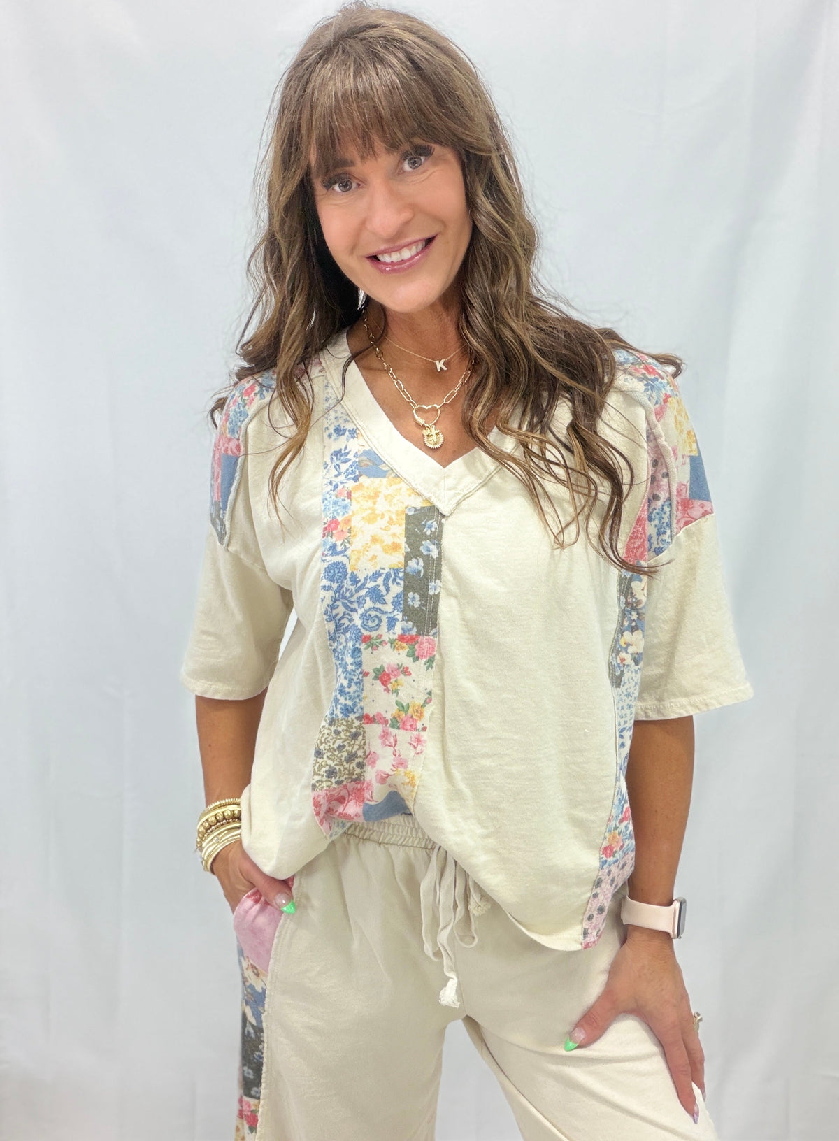 You Make Me Want To Flower Print Top In 4 Colors