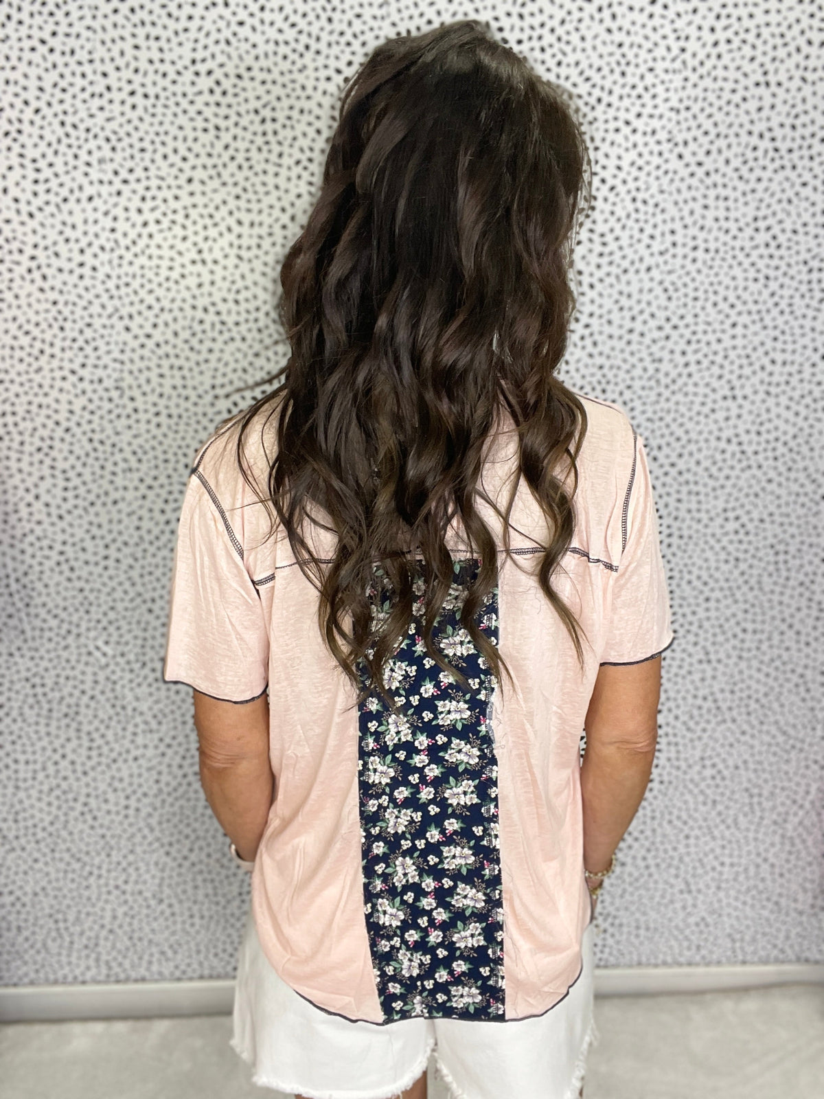 POL Living Free V-Neck Short Sleeve Double Pocket Top In 5 Colors