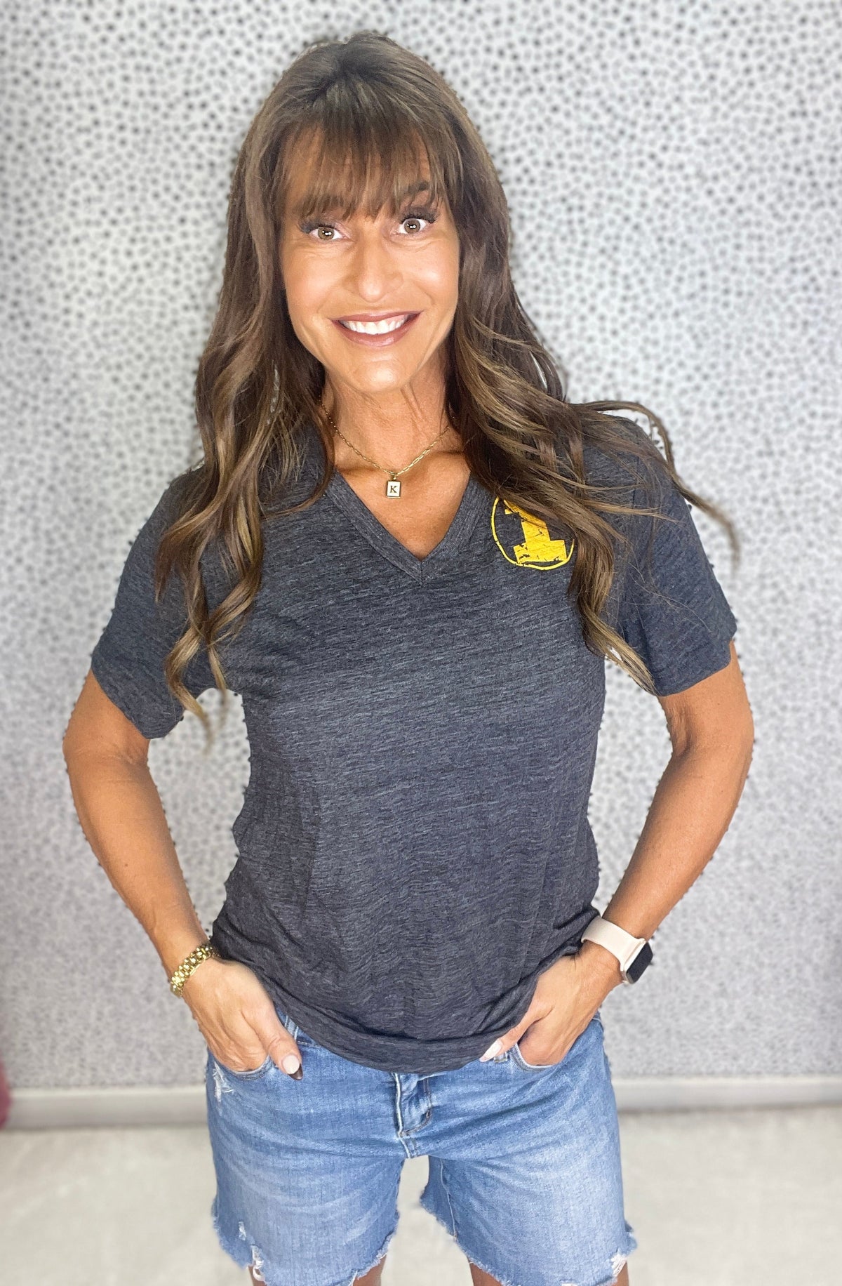 Gimme An I For Iowa Short Sleeve Tee