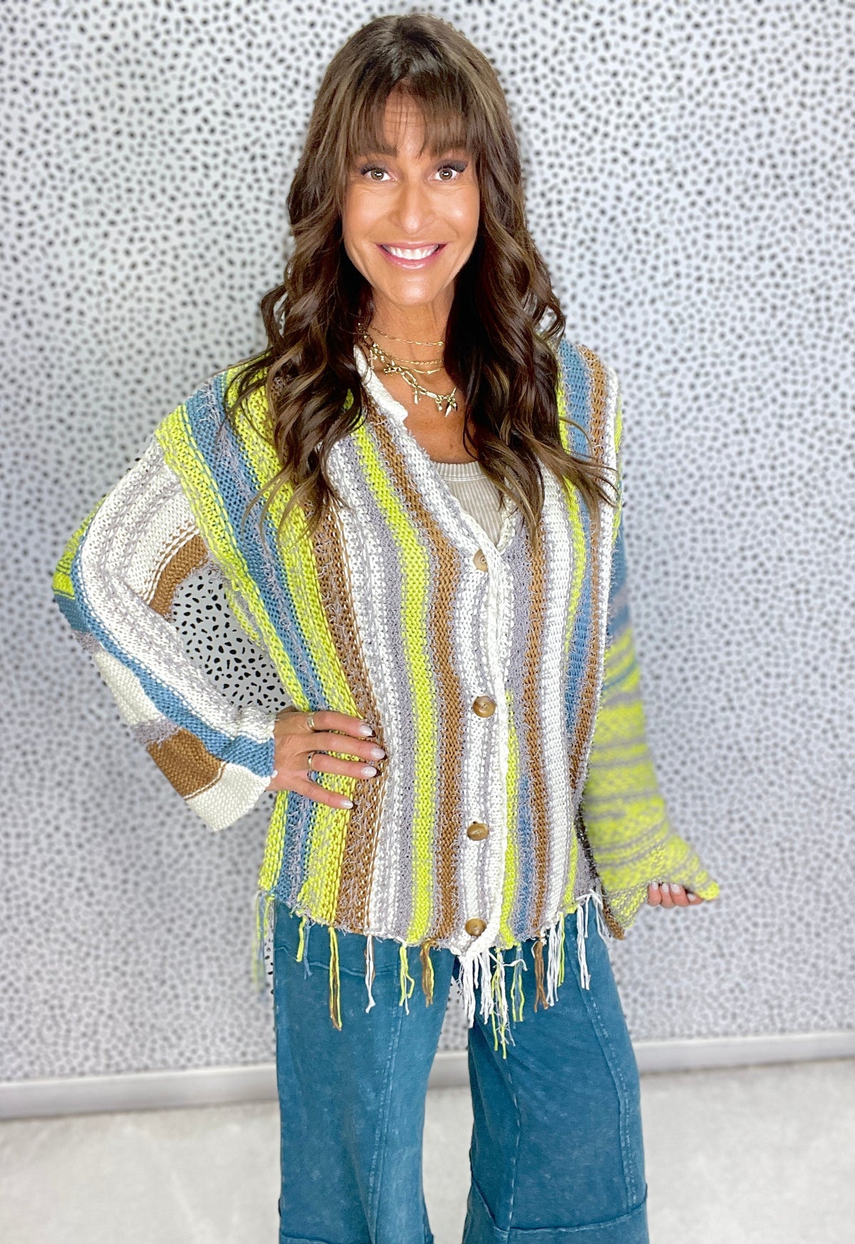 Chasing You Button Down Cardigan In 2 Colors