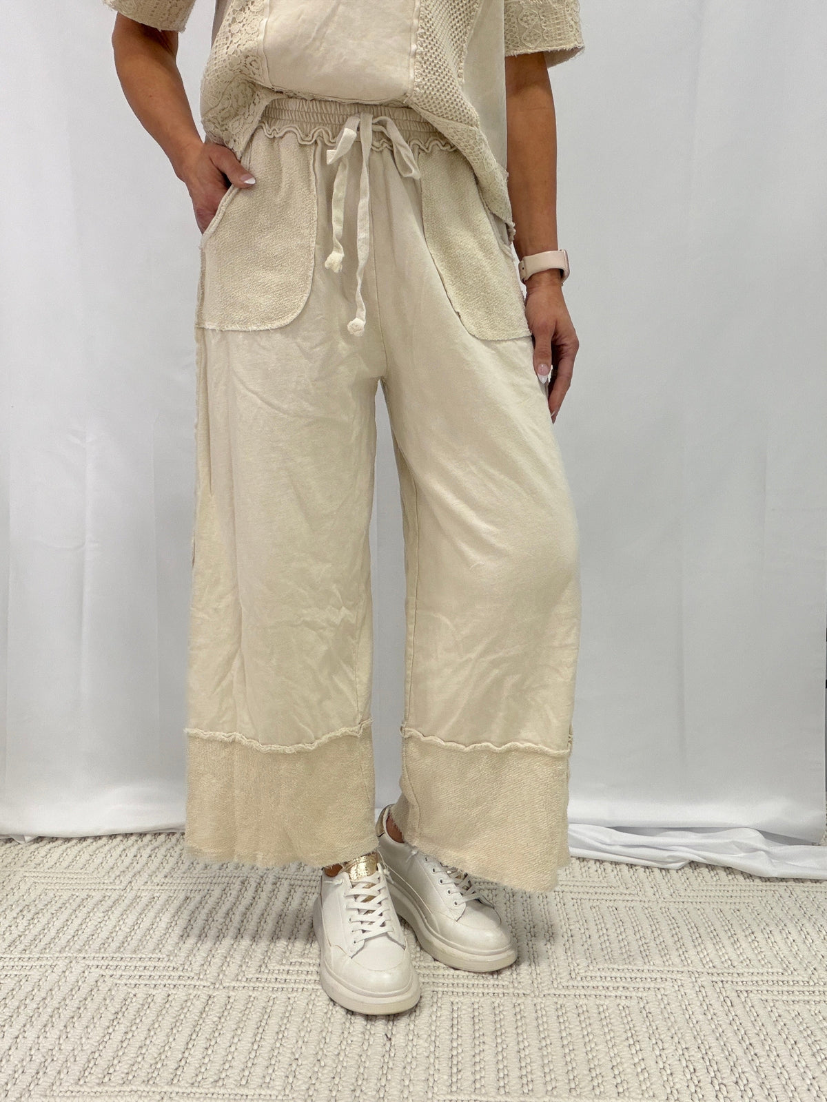 Pretty Girl Easy Mineral Wash Pants In 13 Colors