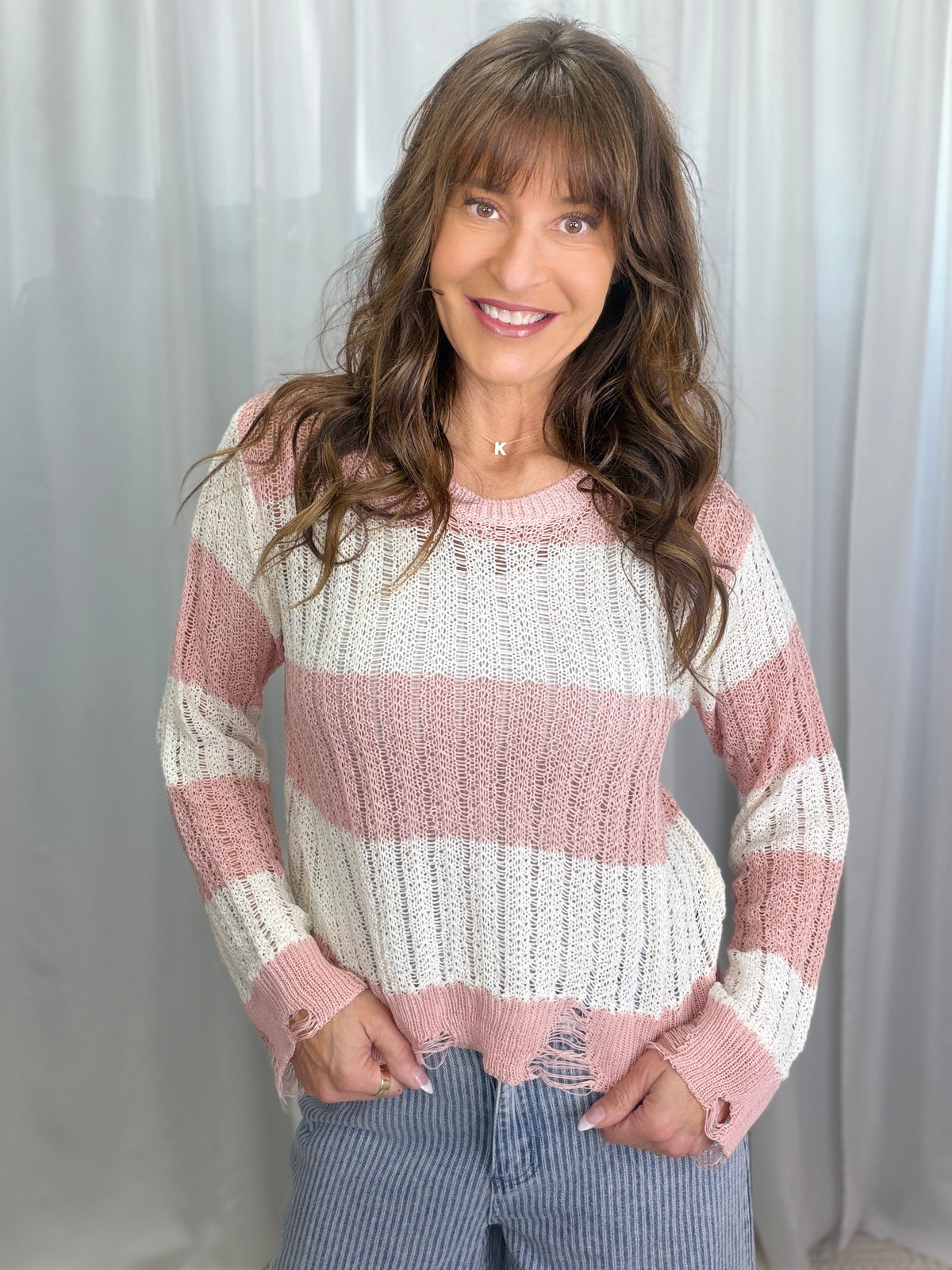 Pol Breeze Block Sweater in 3 Colors