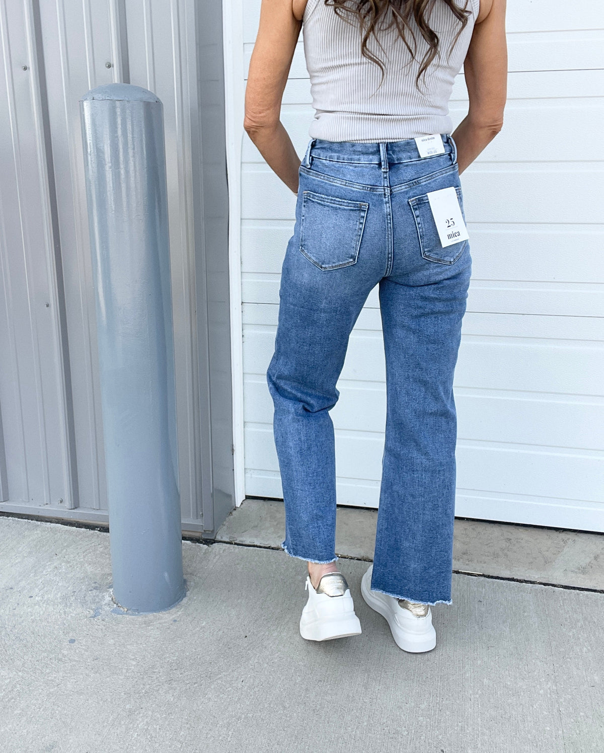 Mica Wren Super High Wide Leg Jeans 82M