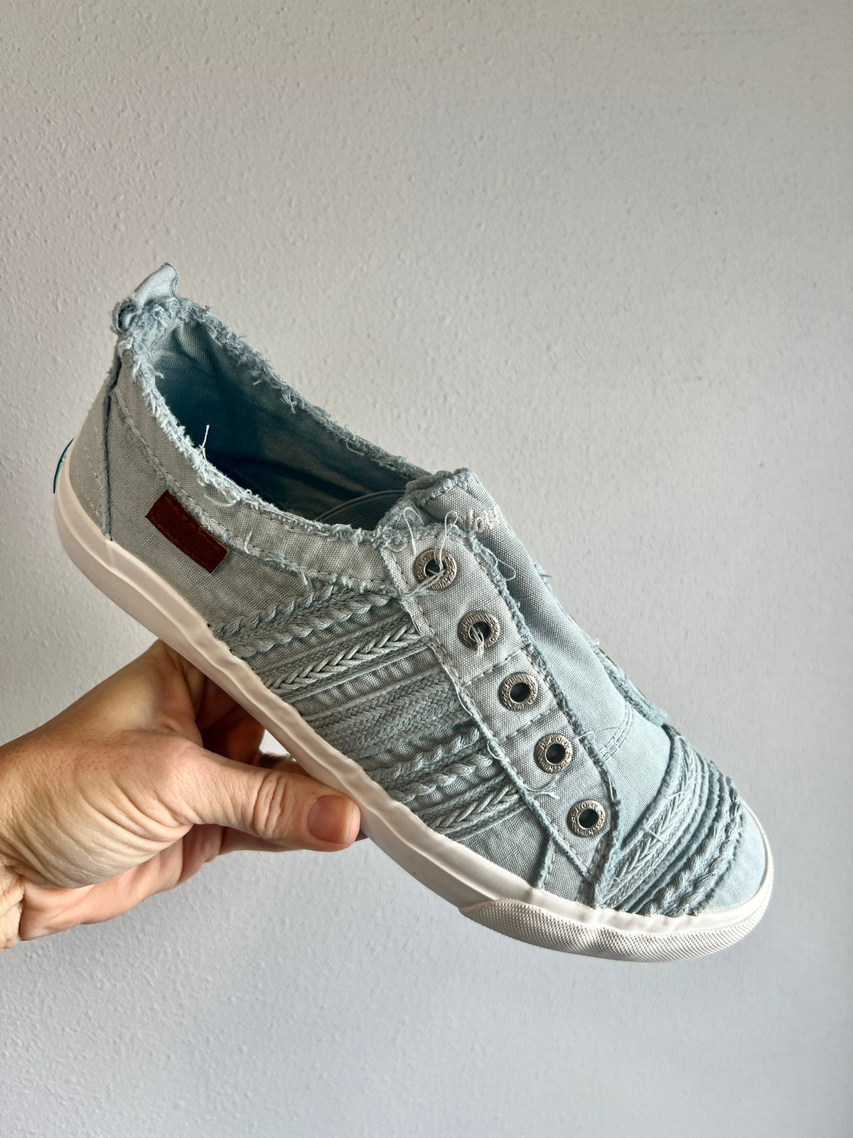Blowfish Parlane Baked Clay, Pink & Sky Blue Canvas Sneaker- 3 colors *Final Sale*