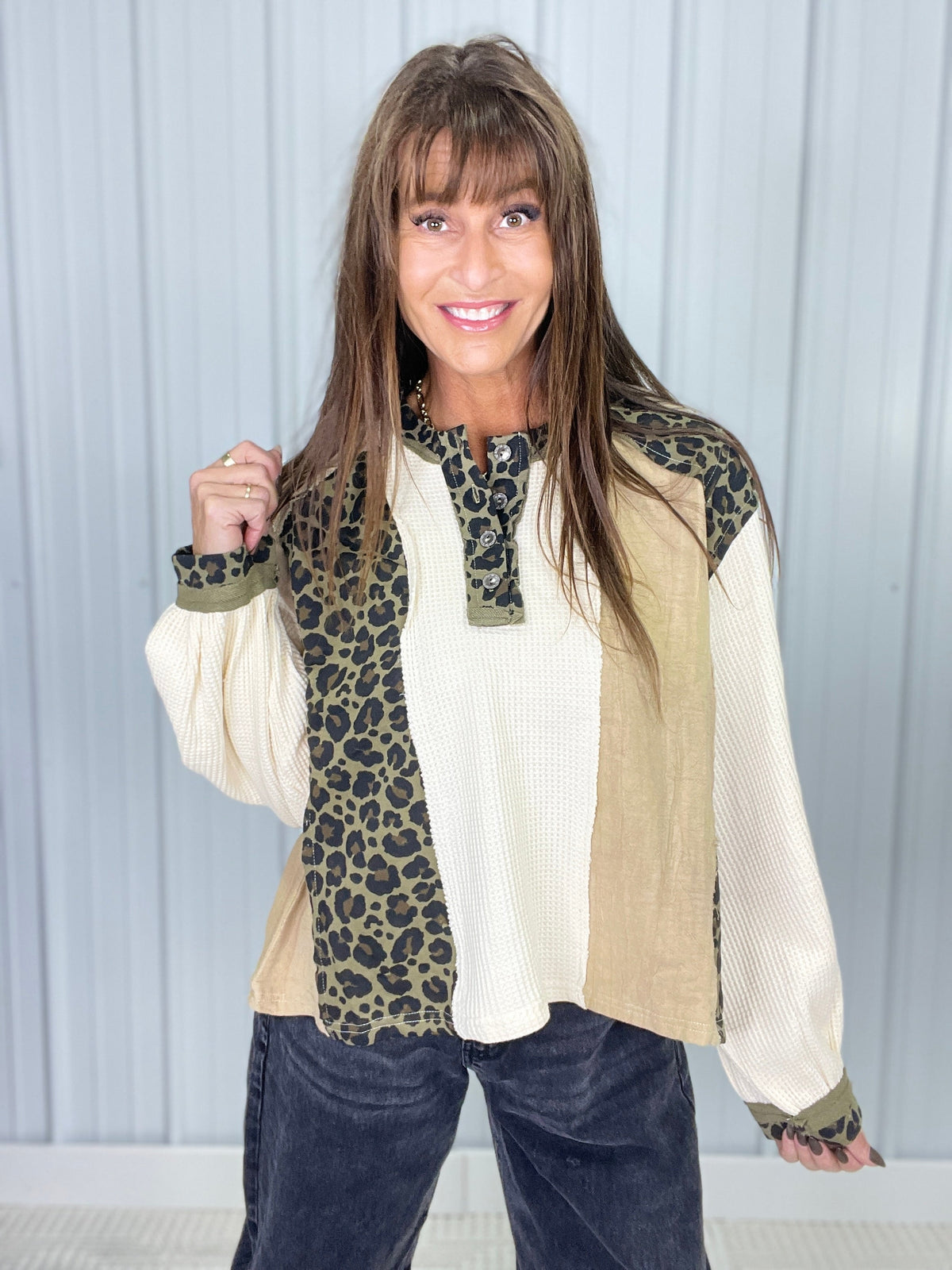POL Sweet As Ever Balloon Sleeve Top In 2 Colors *Final Sale*