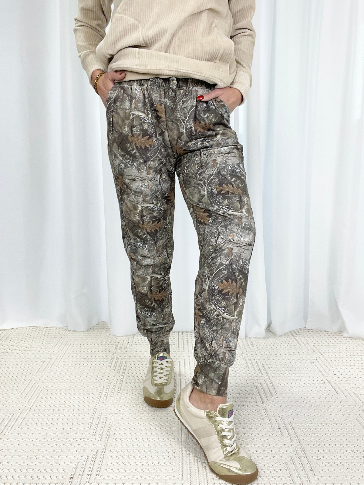 The Camo Signature Everyday Joggers by Salty Wave