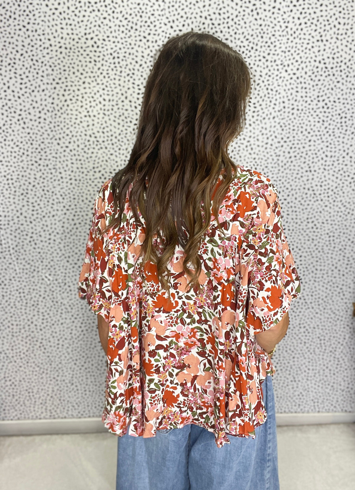 Bloom Ease Poncho Top *Final Sale*
