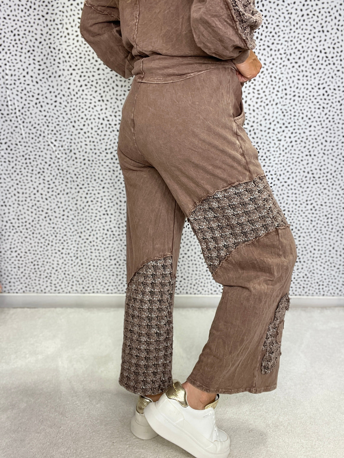 Wildflower Patchwork Wide Leg Pants in 2 Colors *Final Sale*