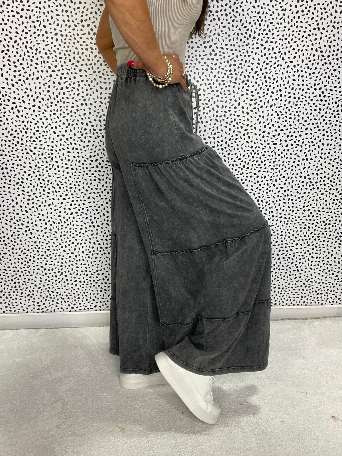 Going All In Mineral Washed Pants In 4 Colors