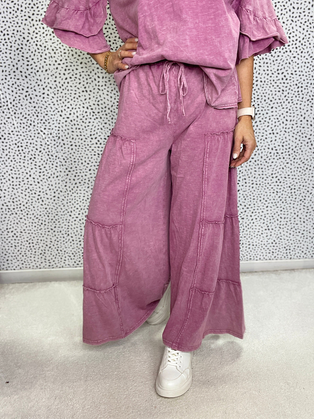 Going All In Mineral Washed Pants In 4 Colors