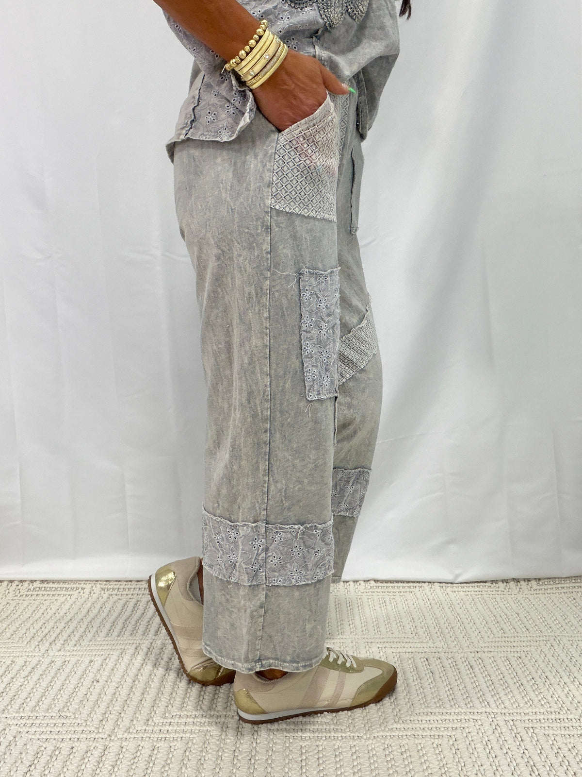 It All Works Out Lace And Floral Pants In 3 Colors