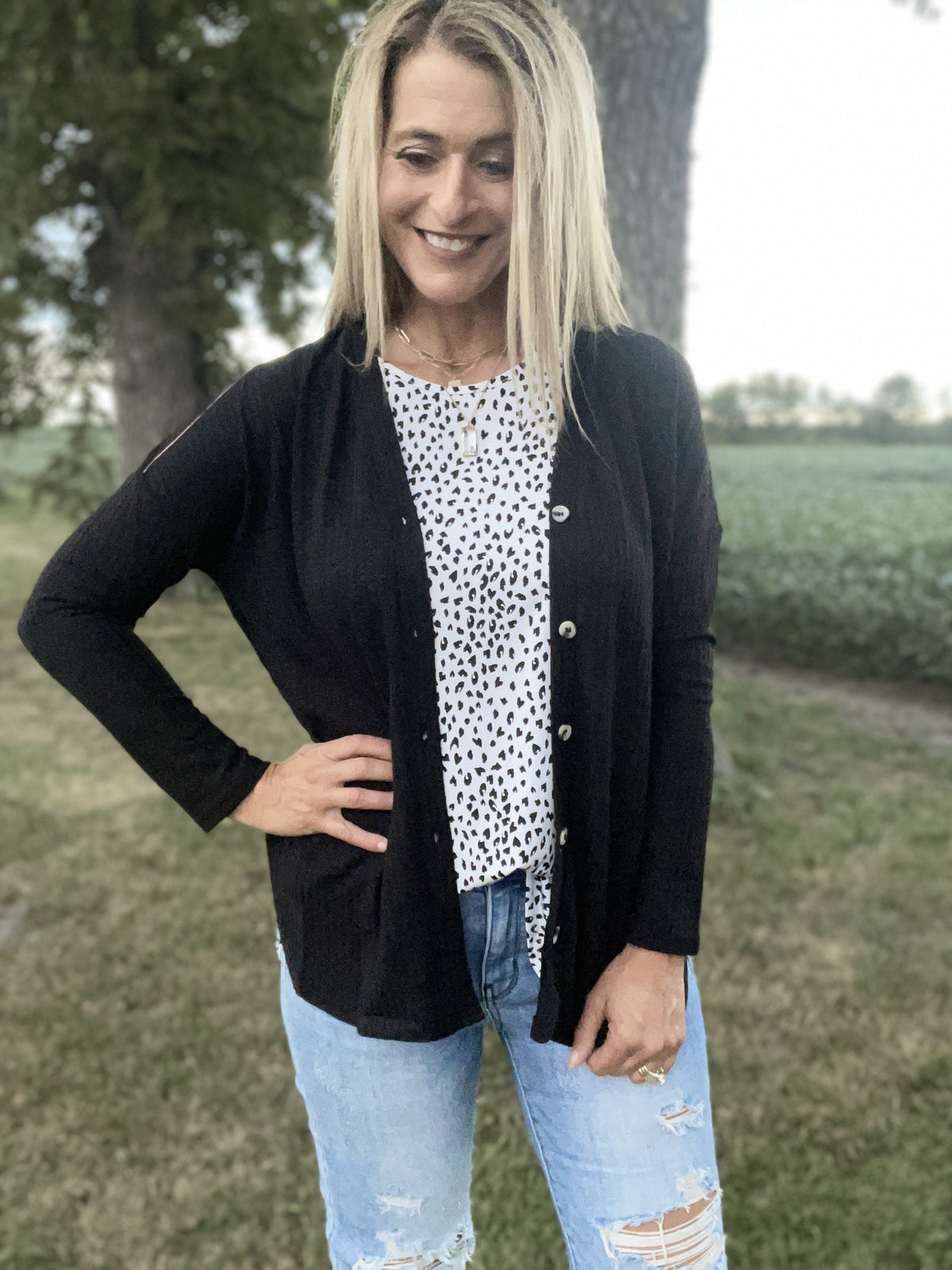 A Breath Of Spring Cardigan *Final Sale*