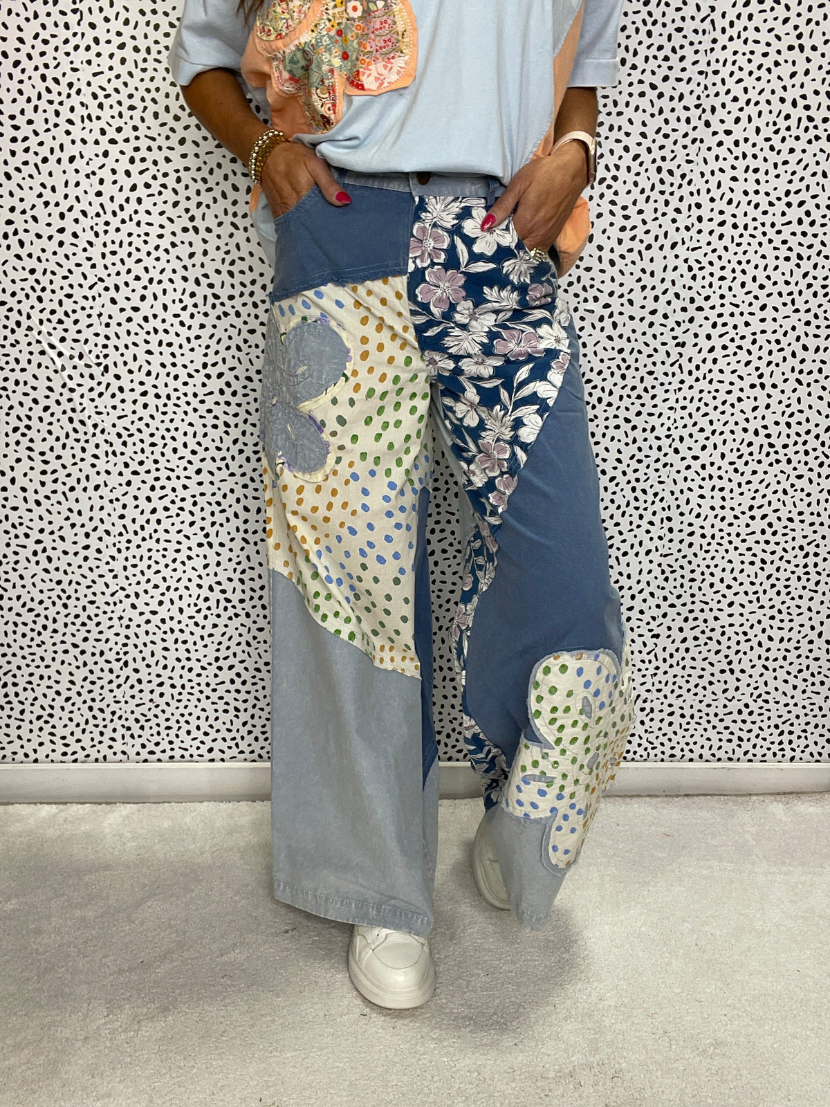 Everyday Adventures Multi Pattern Pants In 2 Colors
