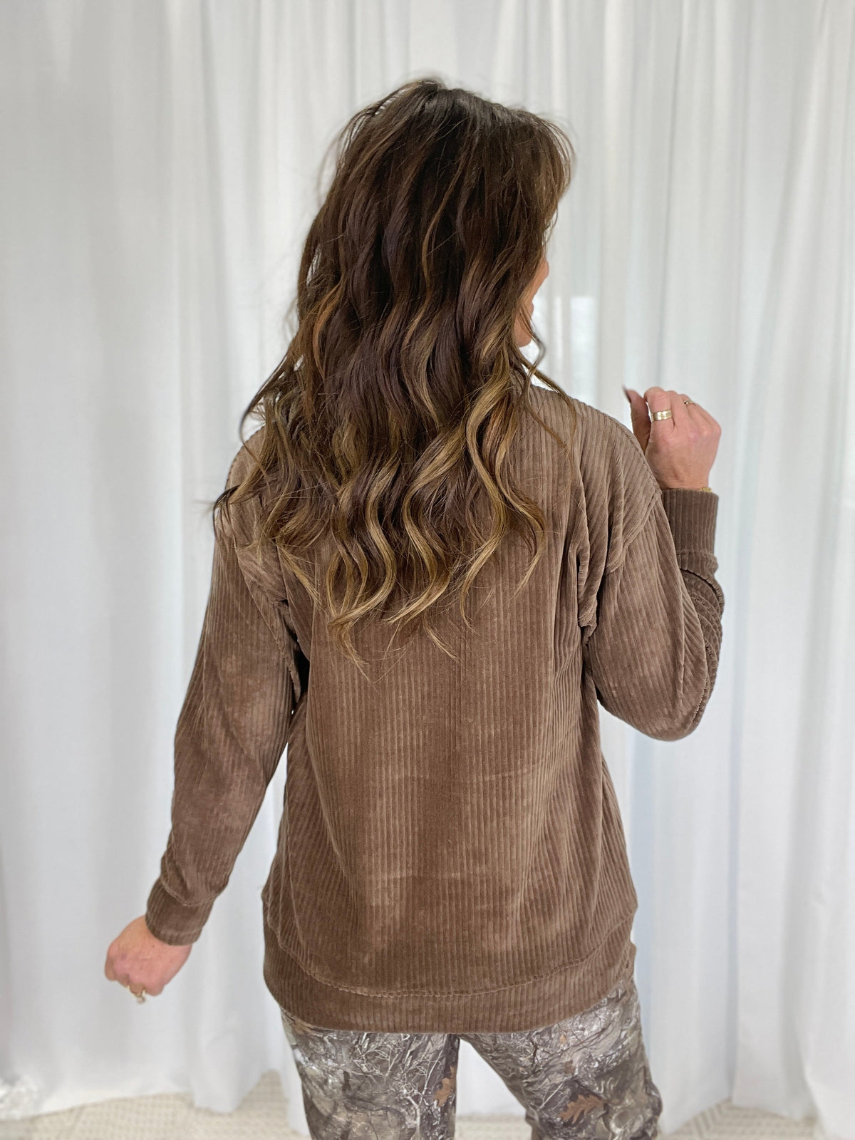 Cozy Cord Pullover in 3 Colors *Final Sale*