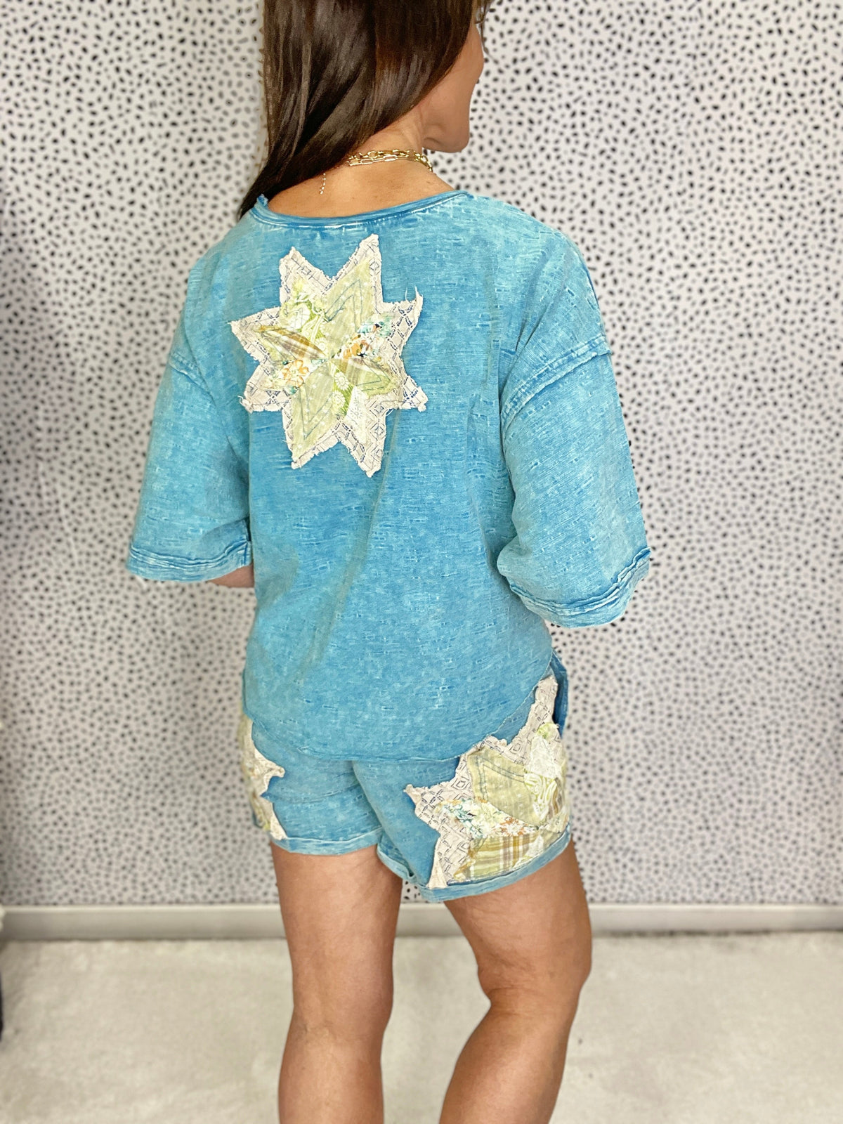 Oli & Hali The Starry Escape Top And Shorts Set In 2 Colors *Final Sale*