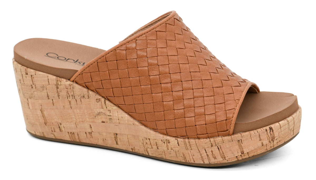 Corkys Wine and Dine Sandals In Cognac *Final Sale*