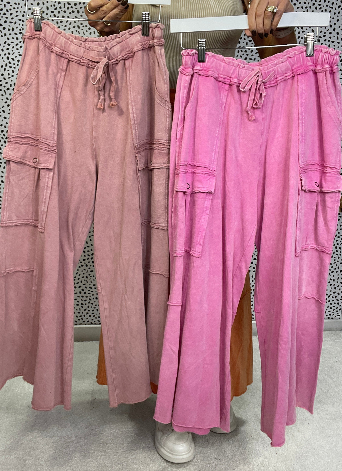 Where It's At Wide Leg Cargo Pants In 8 Colors *Final Sale*