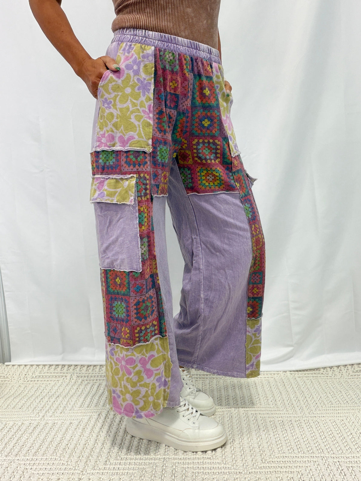 Blooming Days Mineral Washed Pants In 3 Colors