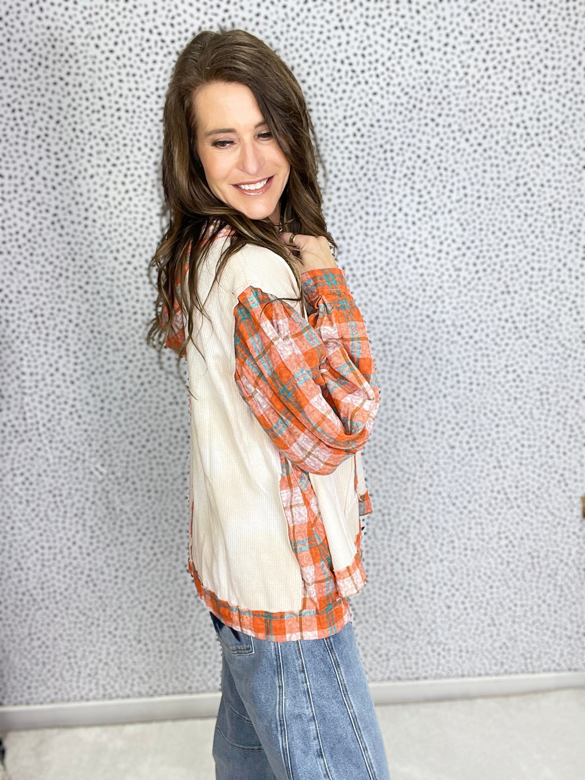 POL Star Break Balloon Sleeve Hoodie In 3 Colors *Final Sale*
