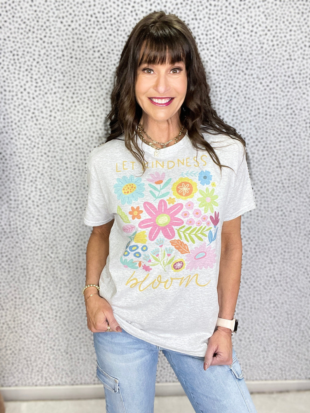 Let Kindness Bloom Tee OR Crewneck Sweatshirt