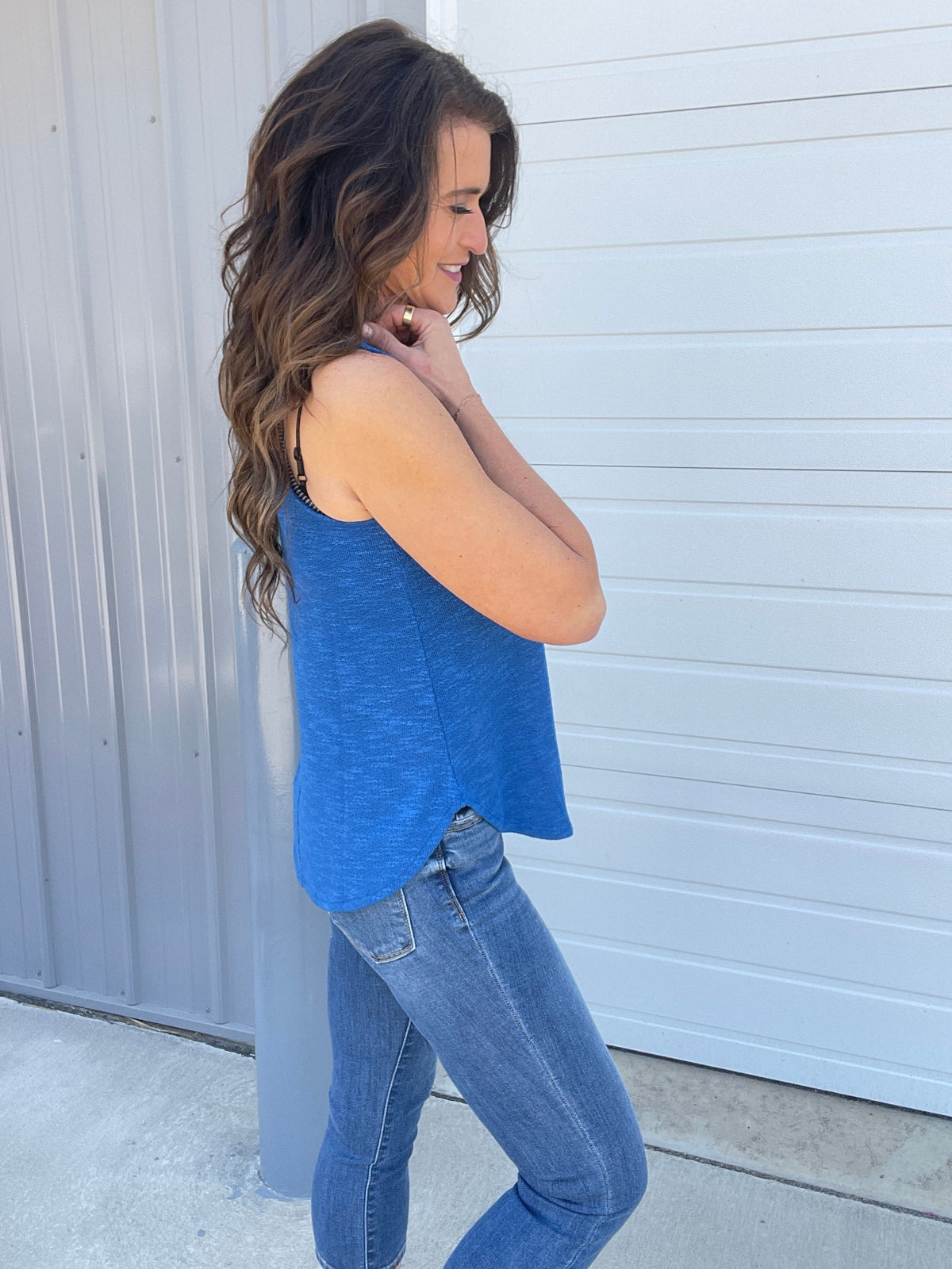 Burnout Lightweight Sweater Knit Tank Top in 6 Colors *Final Sale*