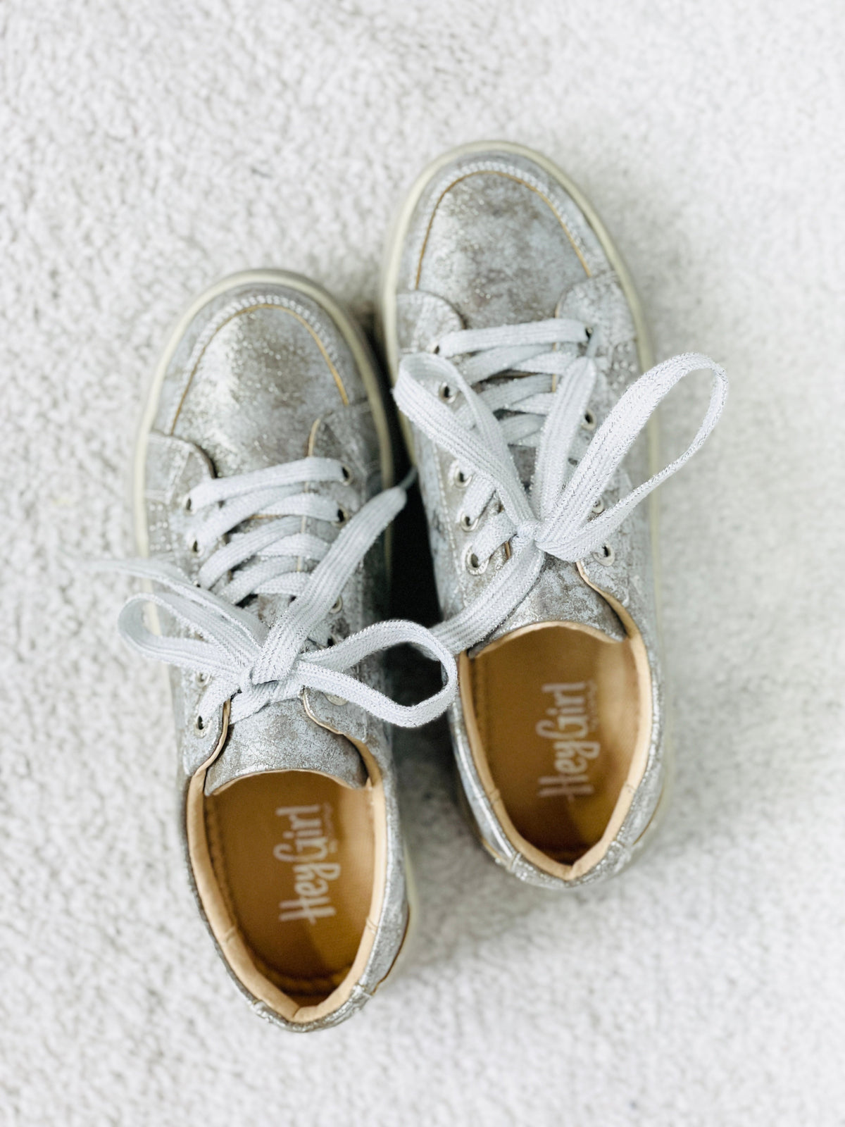 Corky's Down Time Silver Metallic Sneaker *Final Sale*