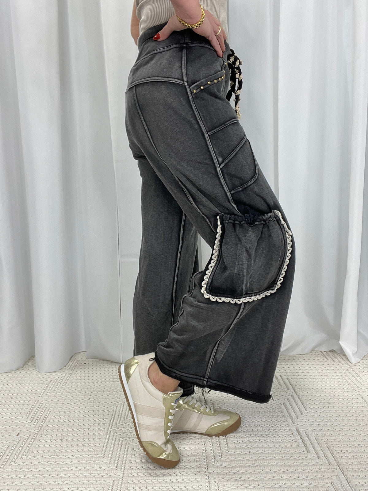 POL Time Goes On Wide Leg Pants *Final Sale*