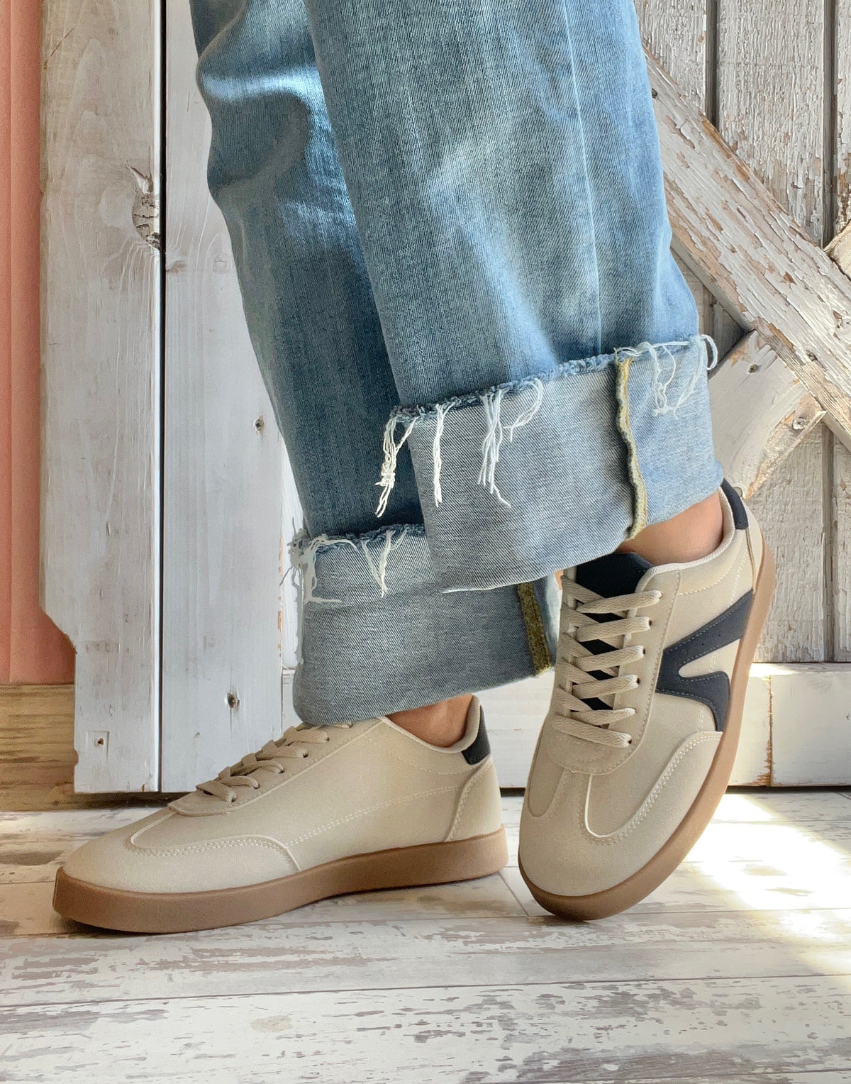 Retro Sneaker In Navy *Final Sale*