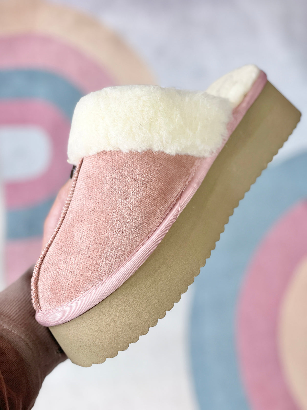 Corkys Cuddle Up Faux Suede Slipppers In 2 Colors *Final Sale*