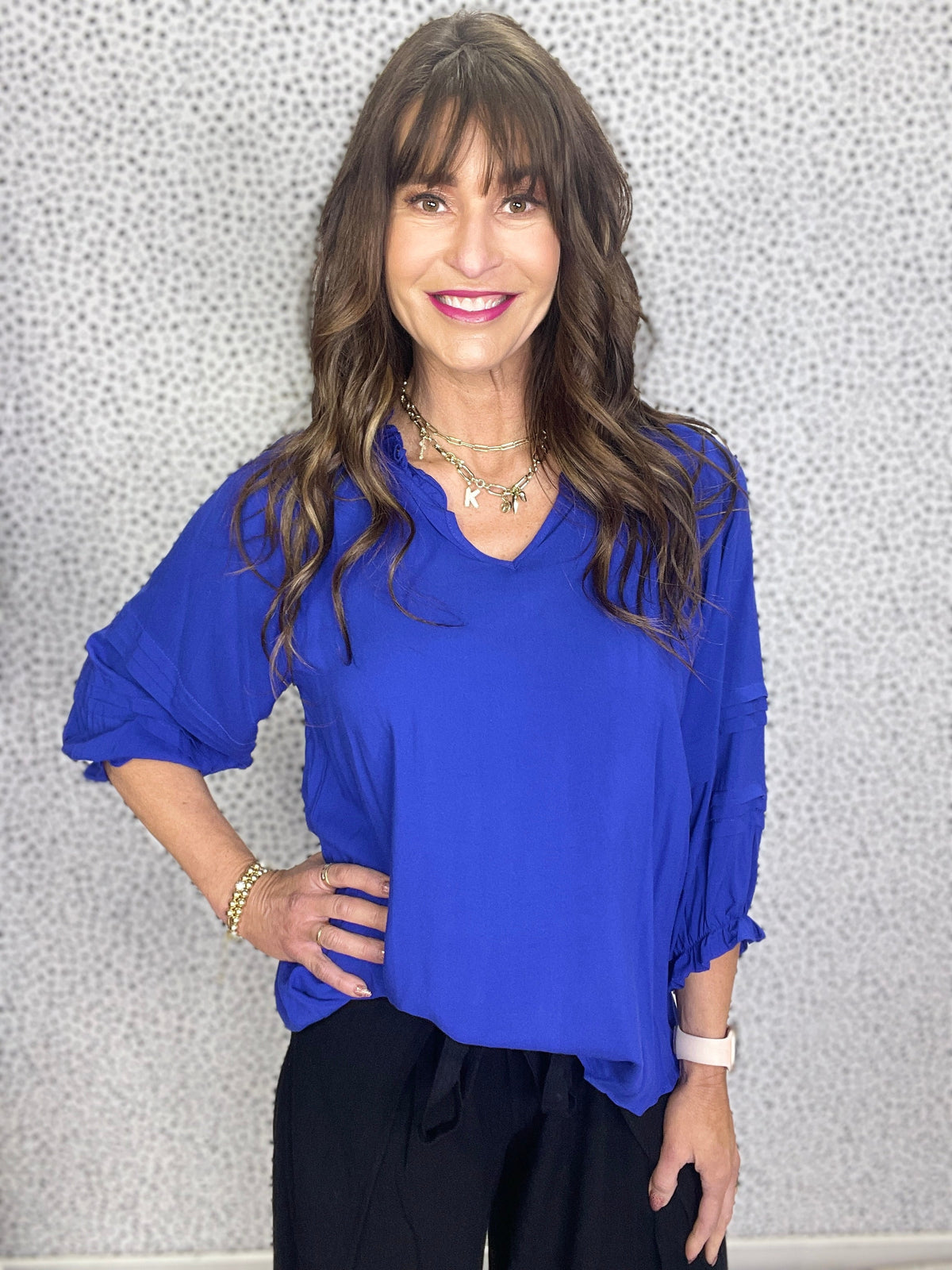 Searching For You Easy Details Top In 3 Colors *Final Sale*