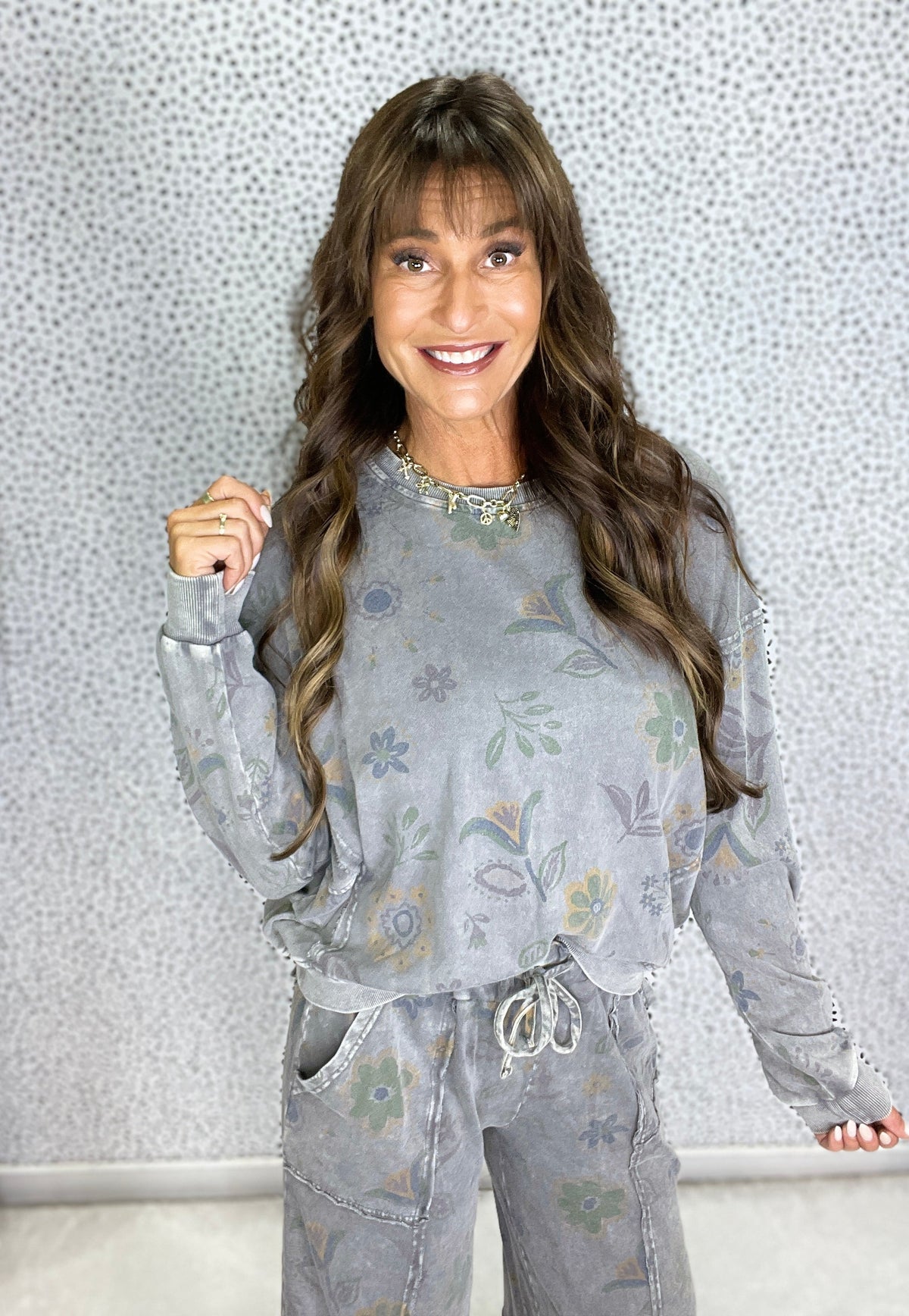Find My Way Floral Print Top In 4 Colors