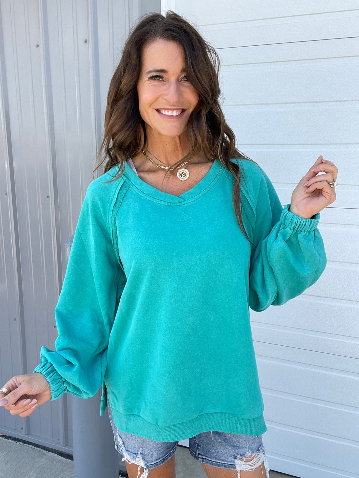 Pol Cross Walk Effortlessly Chic Pullover In 3 Colors *Final Sale*