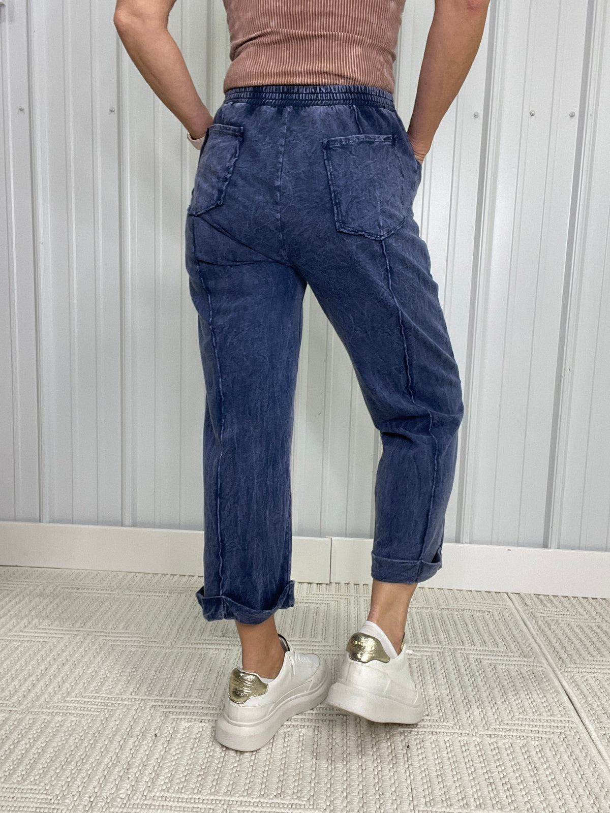 Charmed Life Rolled-Up Hem Pants In 4 Colors