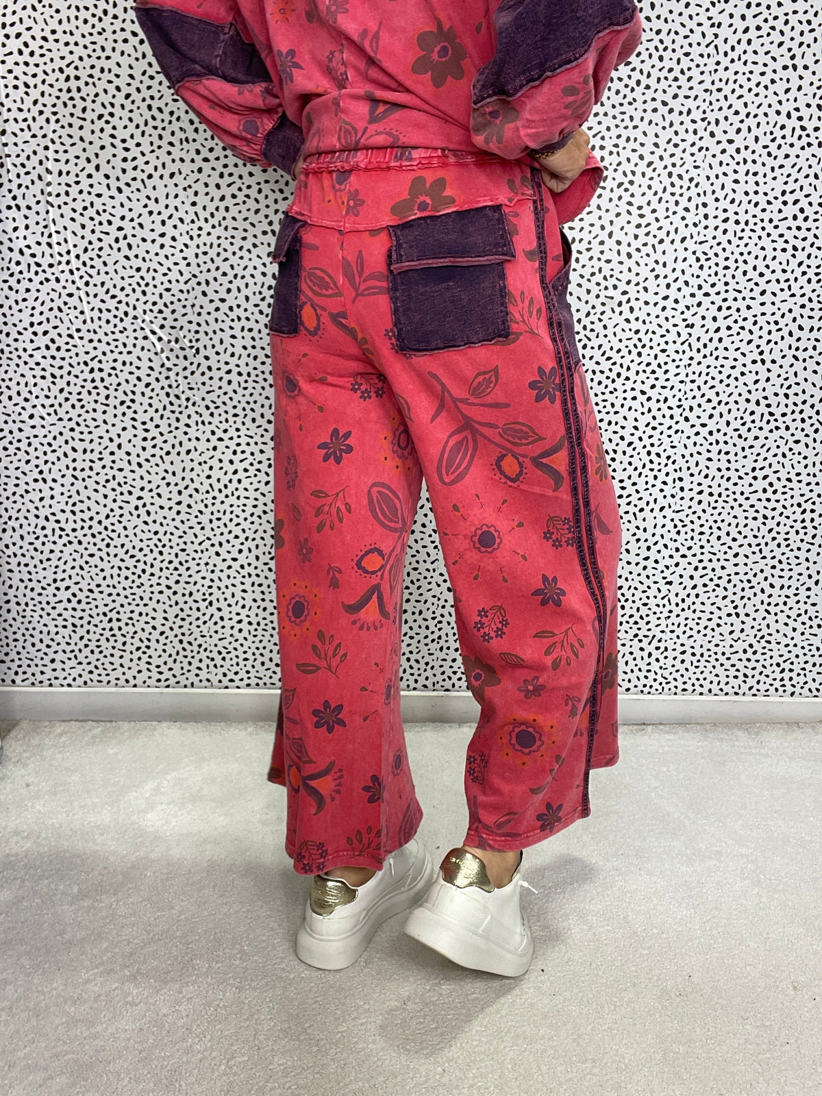 Garden Light Floral Printed Pants In 3 Colors
