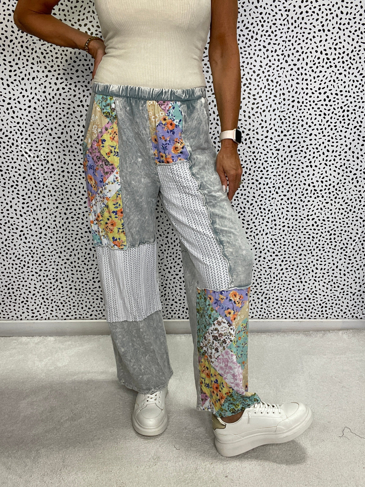Moving My Way Mineral Washed Boho Wide Leg Pants In 4 Colors *Final Sale*