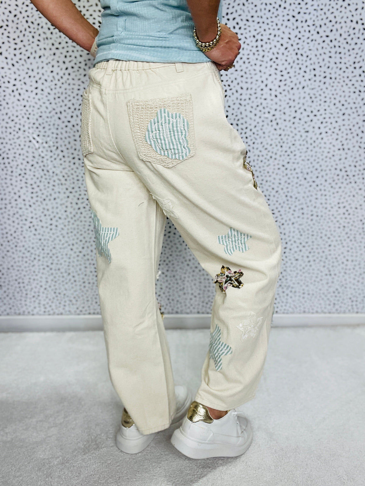 POL Stellar Ease Wide-Leg Denim Pants In 2 Colors *Final Sale*