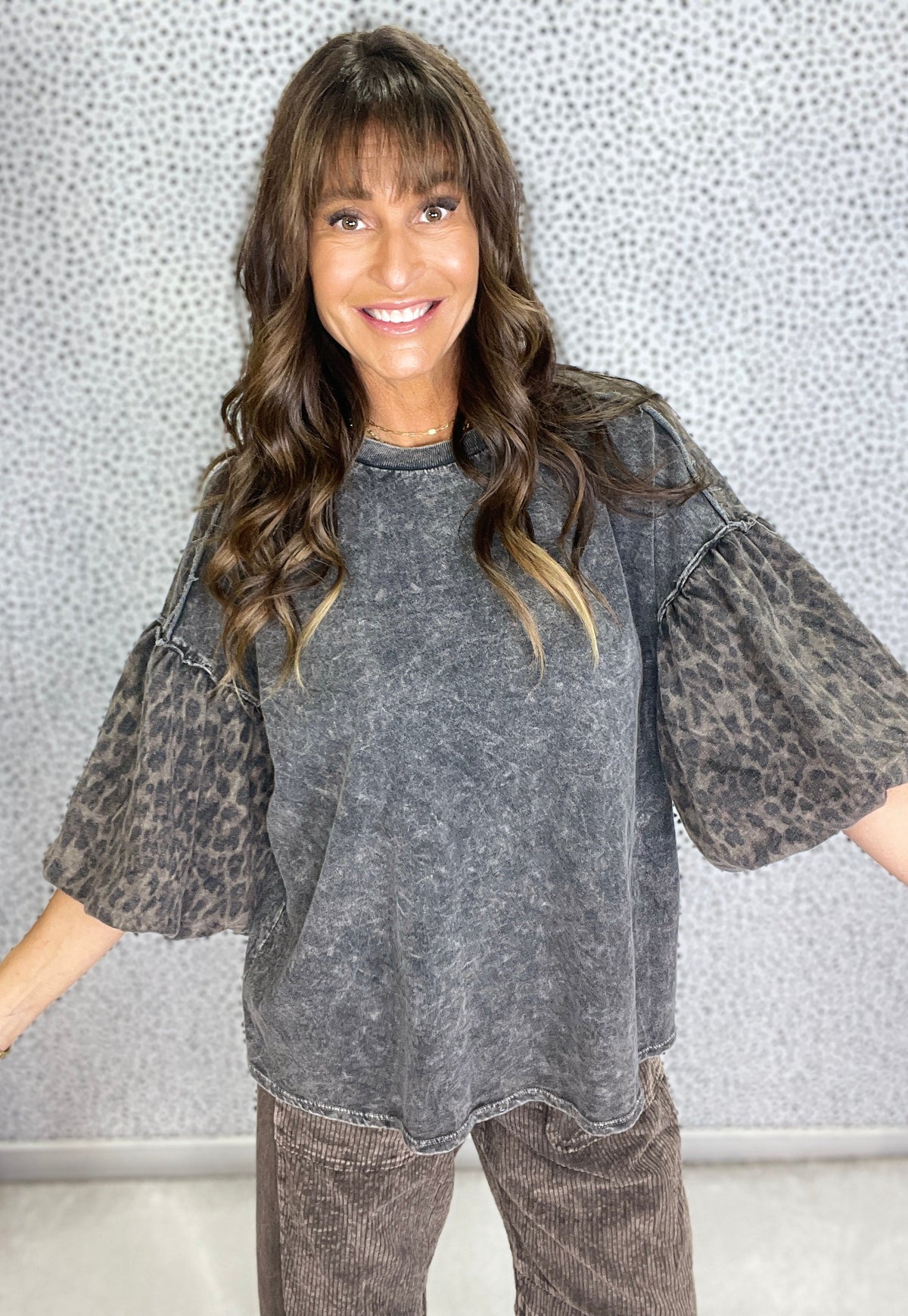 Untamed Ease Puff Sleeve Top In 3 Colors *Final Sale*
