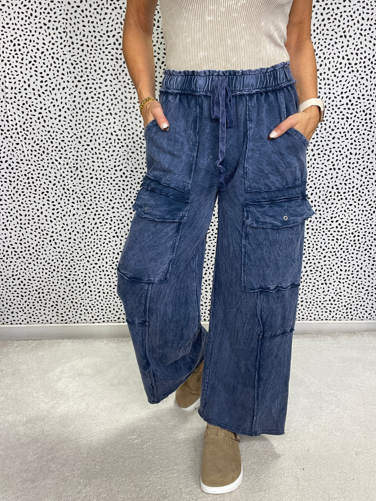 Drift Cargo Terry Pants in 9 colors