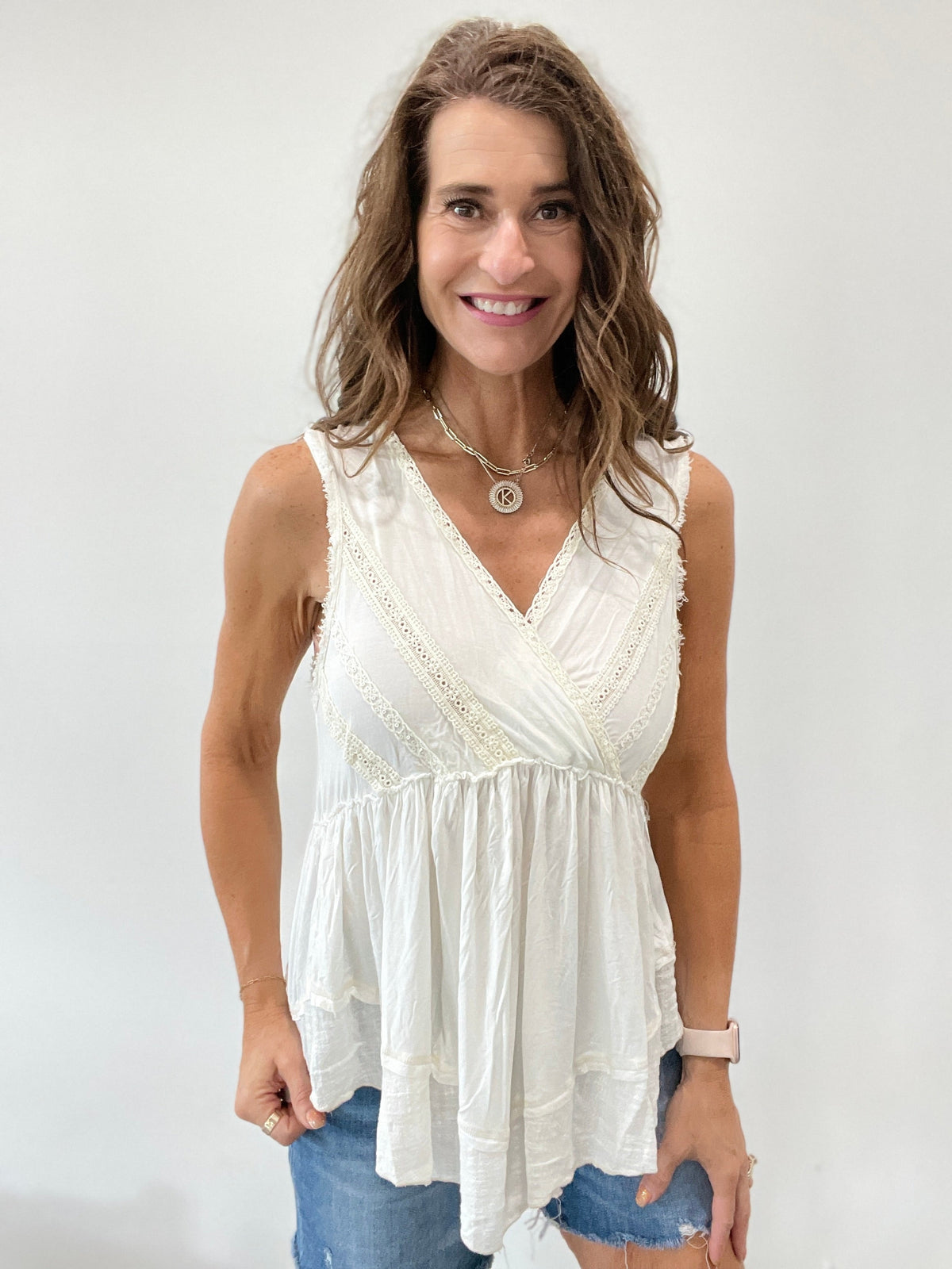 Pol Hanging With You Flowy Tank Top In 5 Colors *Final Sale*