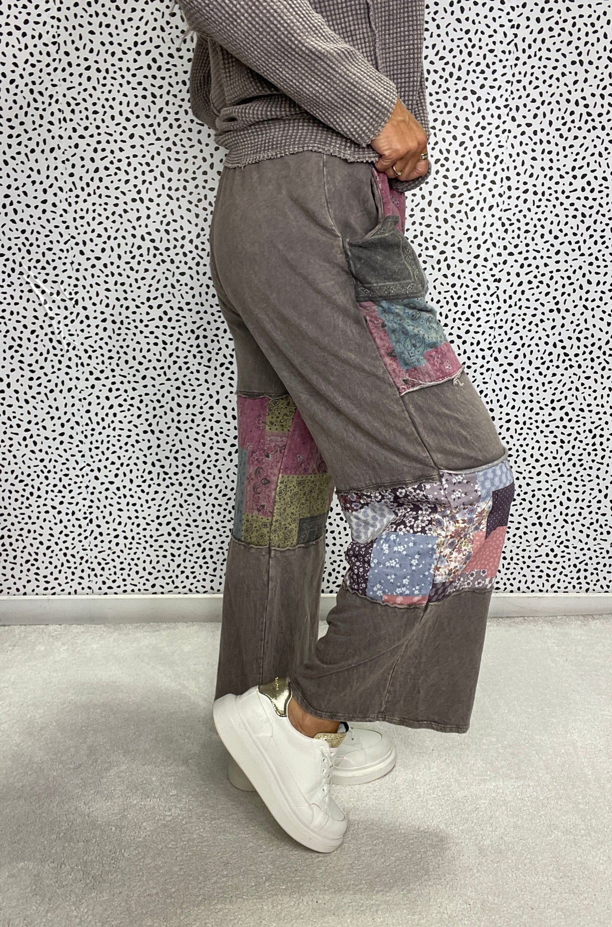 Bandana Dreams Patchwork Pants In 3 Colors