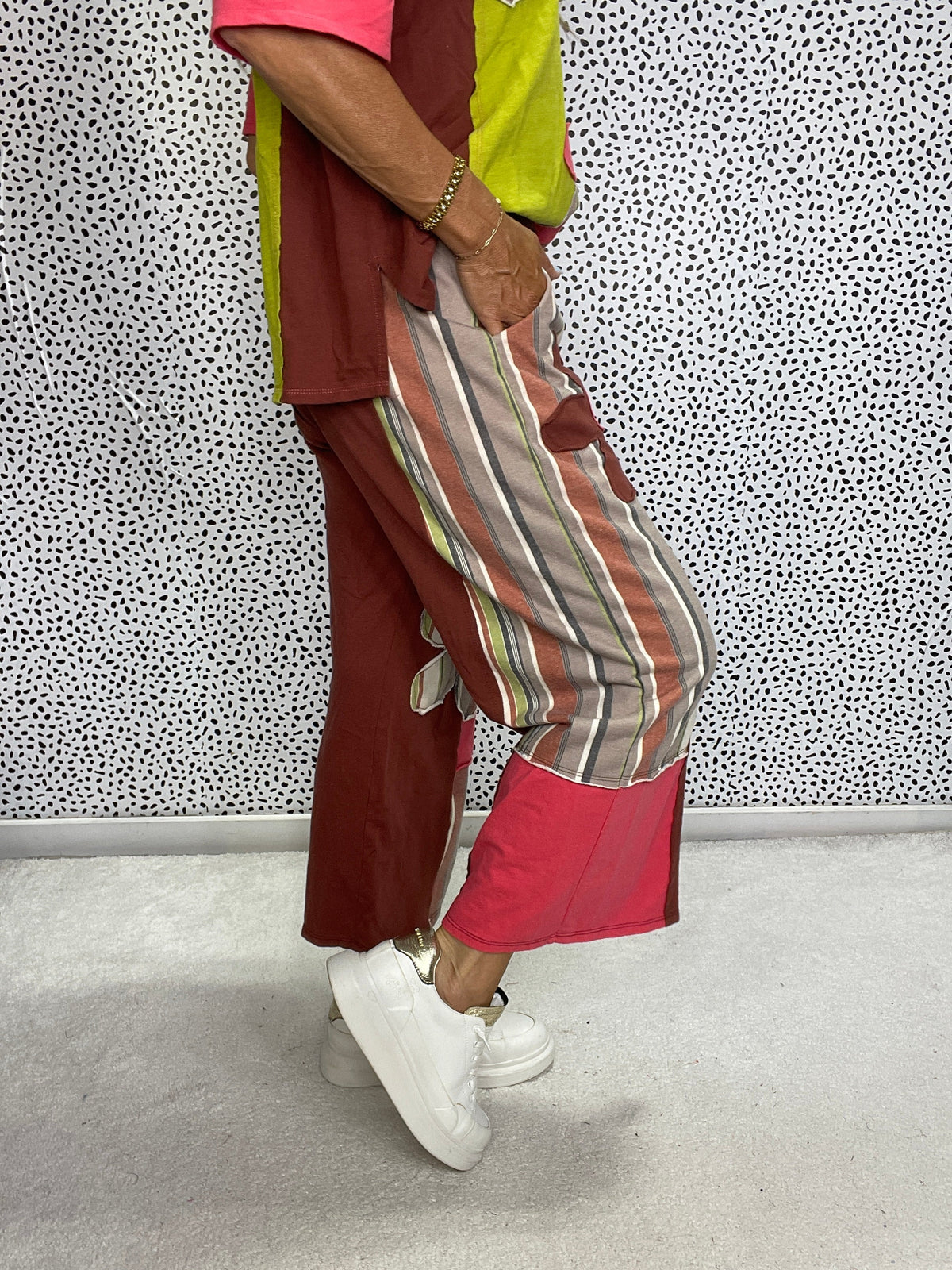 Groovy Bloom Patch Pants in 3 Colors