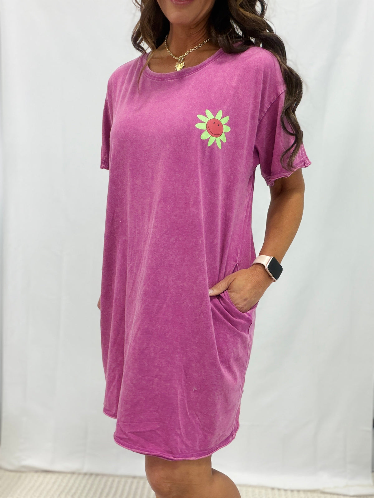 Just A Little Extra Floral Print Tunic Dress In 3 Colors
