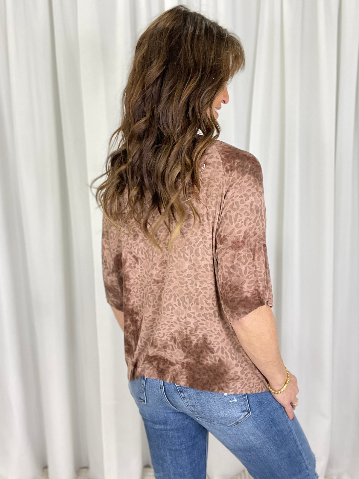 POL Wander Wild Short Sleeve Top In 2 Colors *Final Sale*