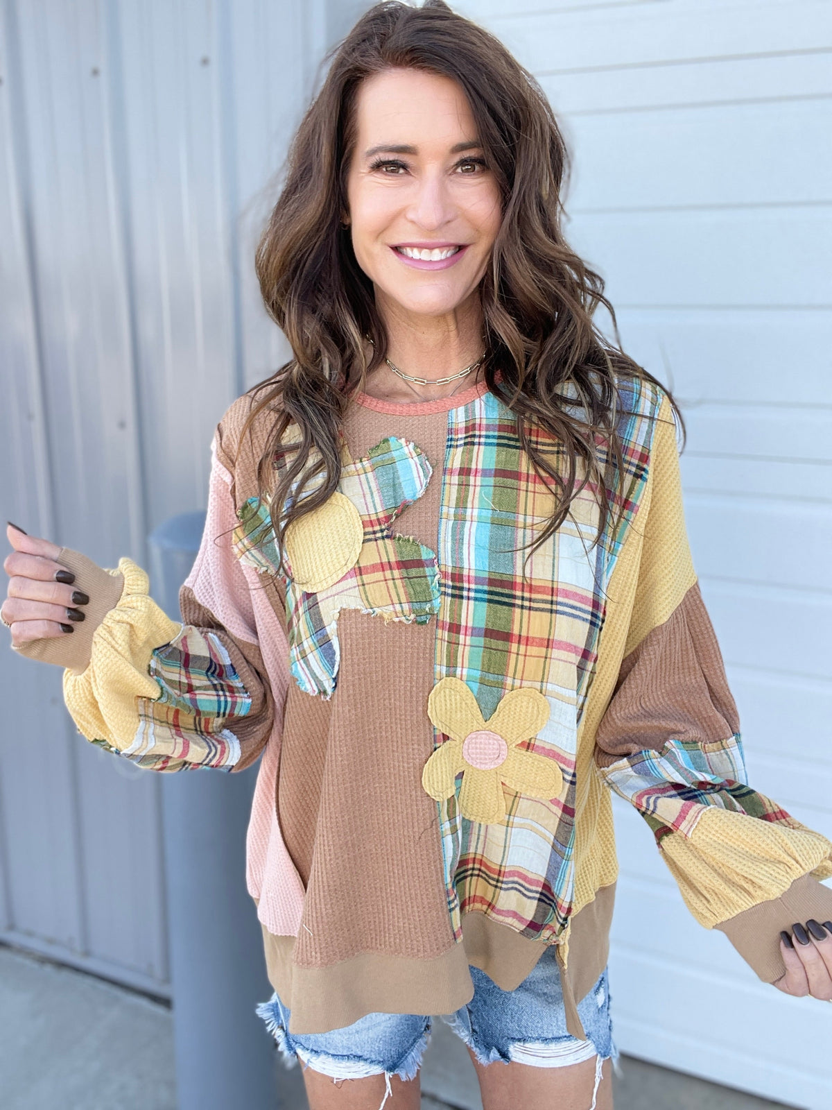 Hello Miss Daisy Oversized Knit Top In 3 Colors *Final Sale*