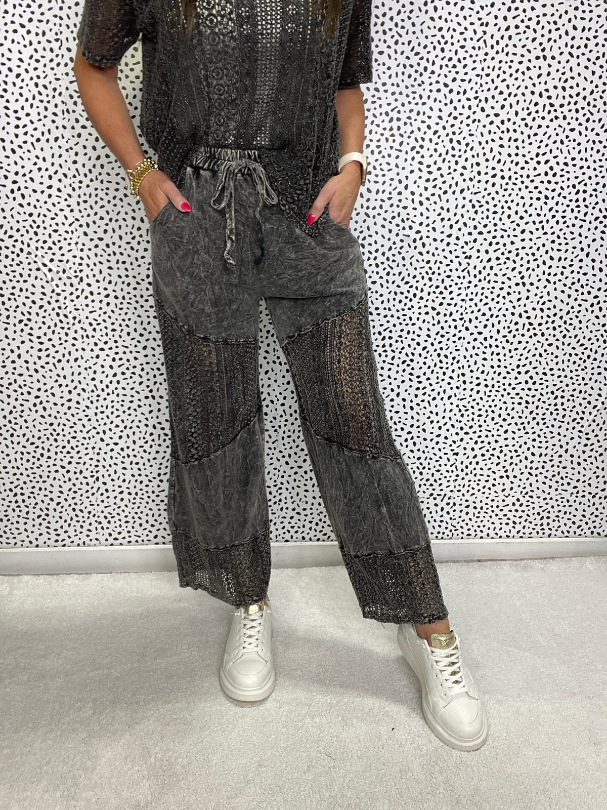 I'll Think About It Tie Front Pants in 3 Colors *Final Sale*
