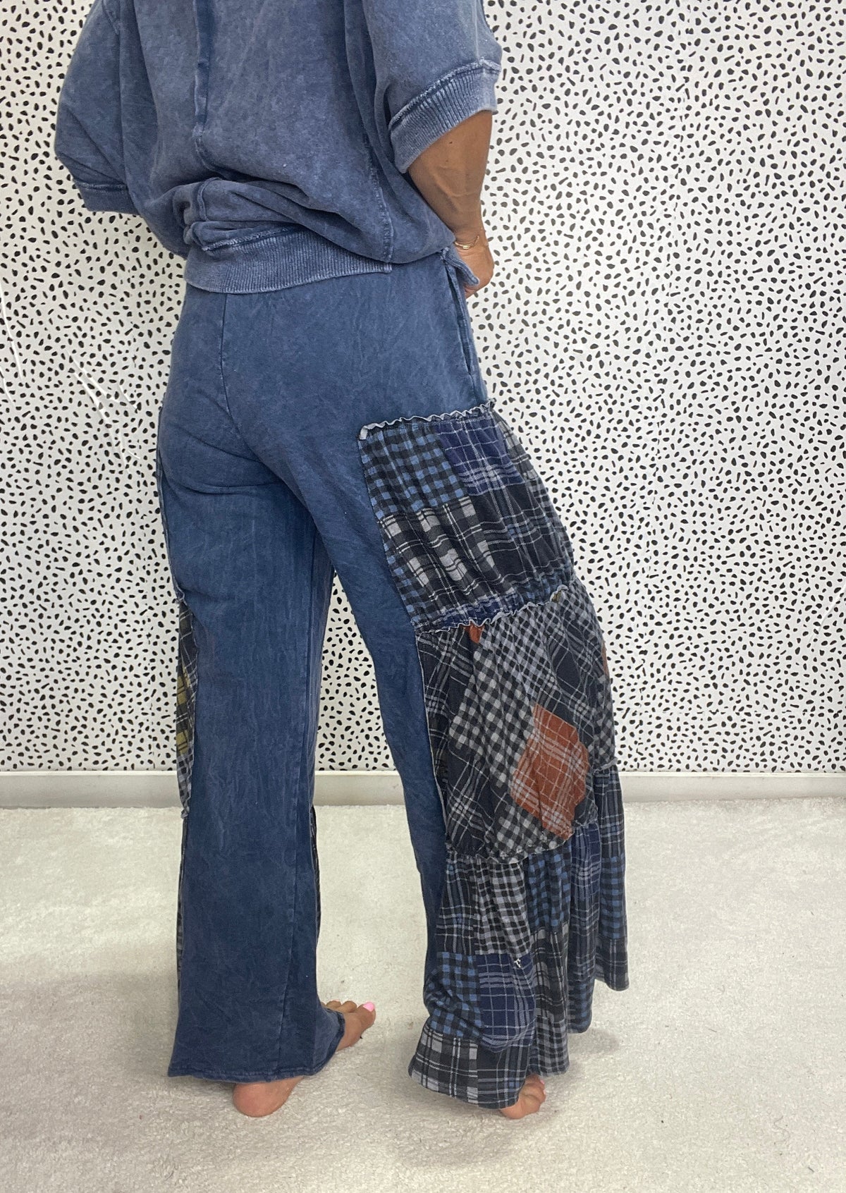Wanderlight Plaid Tiered Pants In 2 Colors *Final Sale*